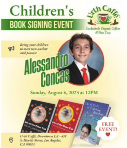 Alessandro Book Signing AUG Urth Caffe