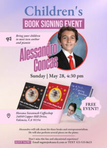 Alessandro Book Signing Event Flyer Popup